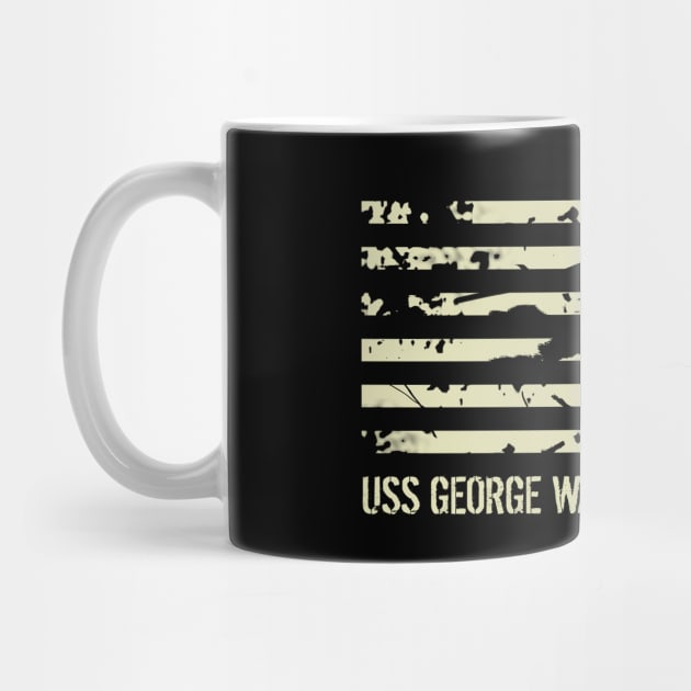 USS George Washington by Jared S Davies